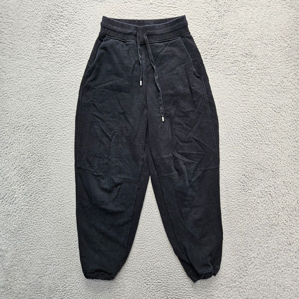 LULULEMON Wide Leg Athletic Joggers Sweatpants Pants Black Size M/M